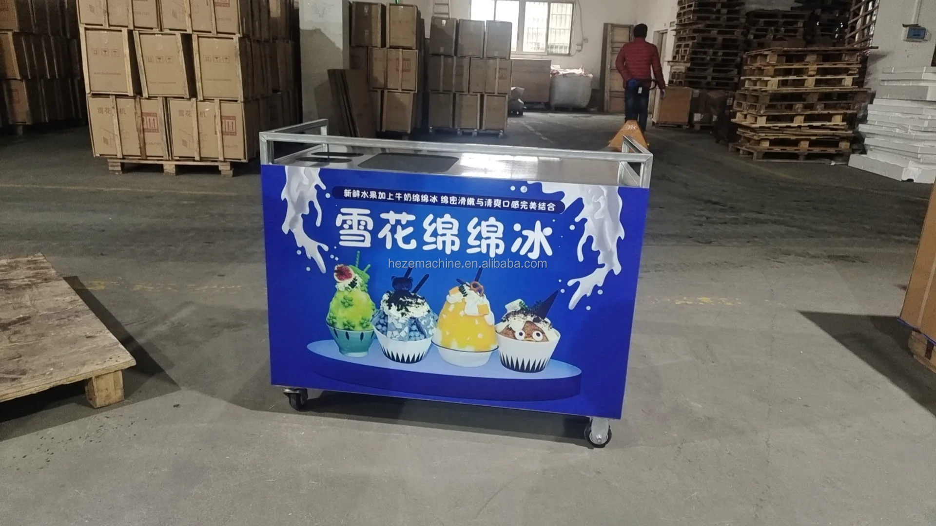 Electric Milk Snowflake Machine Snow Flake Maker Ice Snow Bingsu Machine  for Restaurant