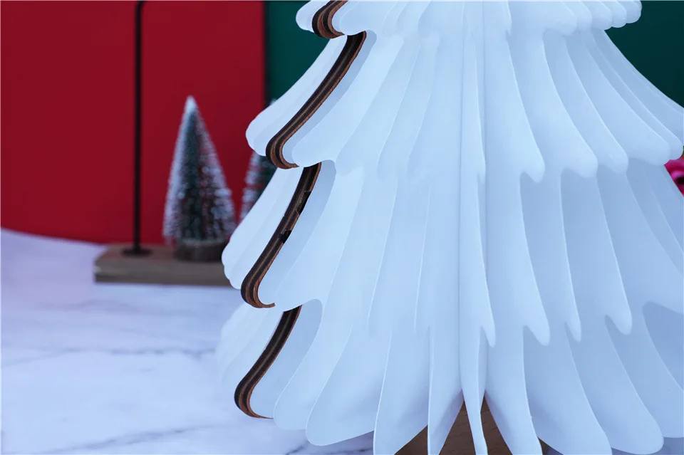 3d acrylic table desk base led christmas  lamp kid decorations with 2021 crismas lights