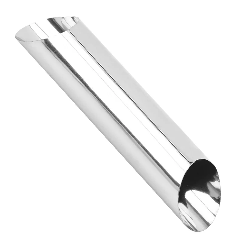 15 pcs Non-stick Stainless Steel Baking Cones Pastry Roll Horn Croissant Mold Cream Cannoli Tubes
