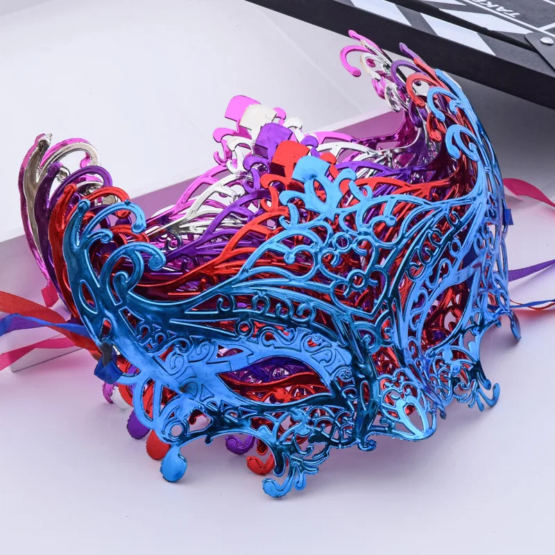 Wholesale Masquerade Masks Halloween Masks Adult Kids Party Supplies Glowing Masks