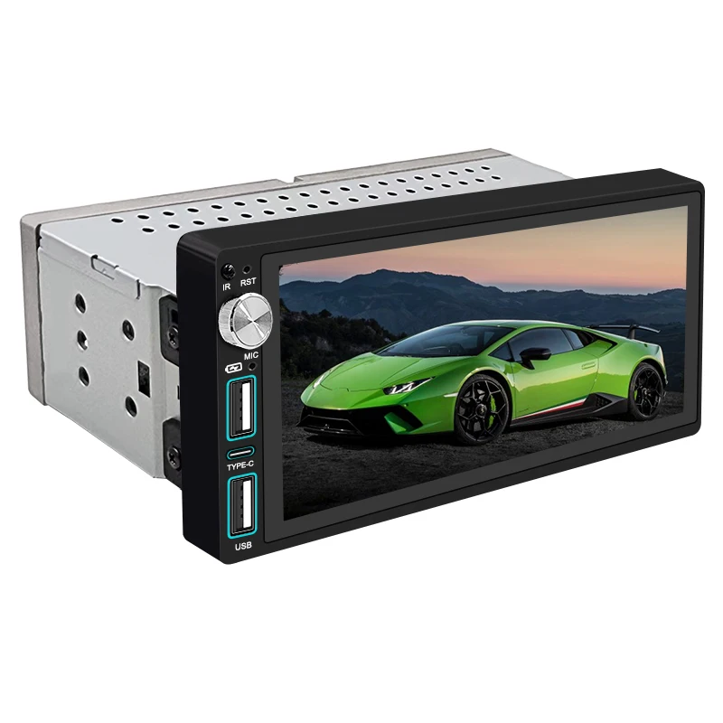 autoradios 1din carplay 6.86inch universal car stereo carplay mp5 radio car player