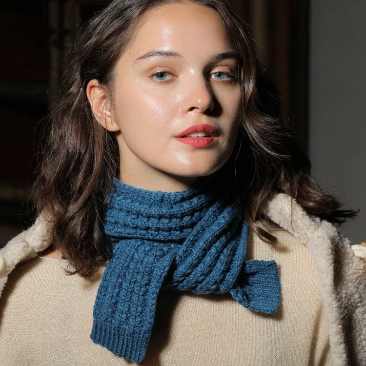 Высококачественный модный однослойный зимний шарф для женщин