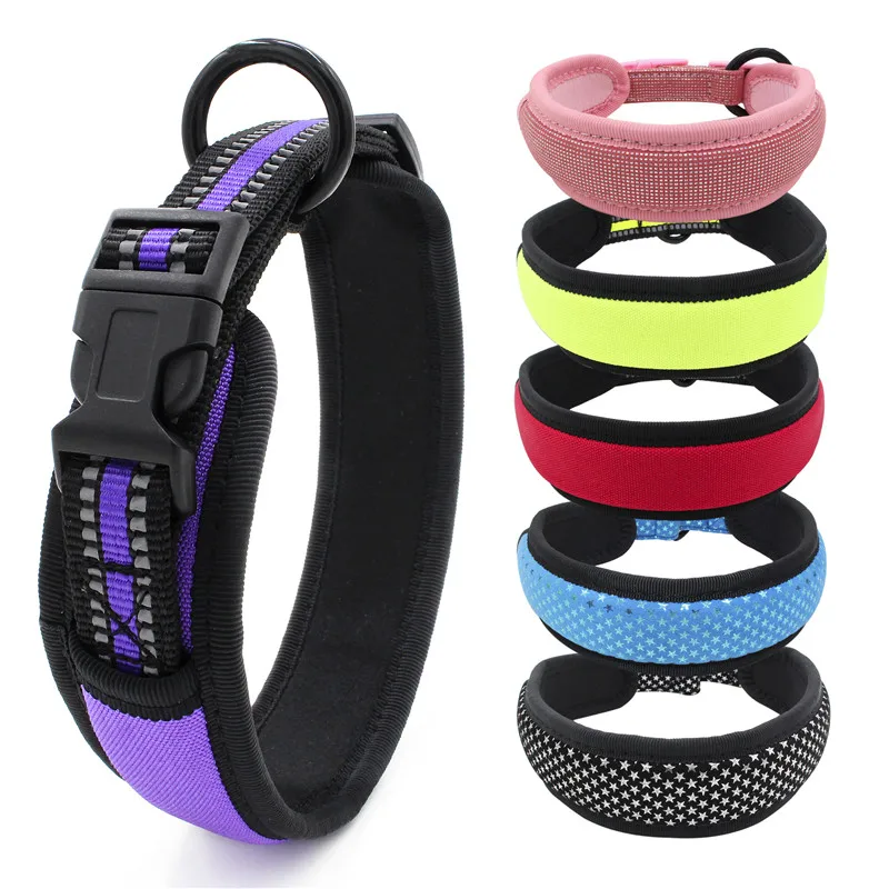 Hello Selected drop shipping Hot Sale Safety Collar Glowing Luminous Light  Dog Collars  for Small Animals