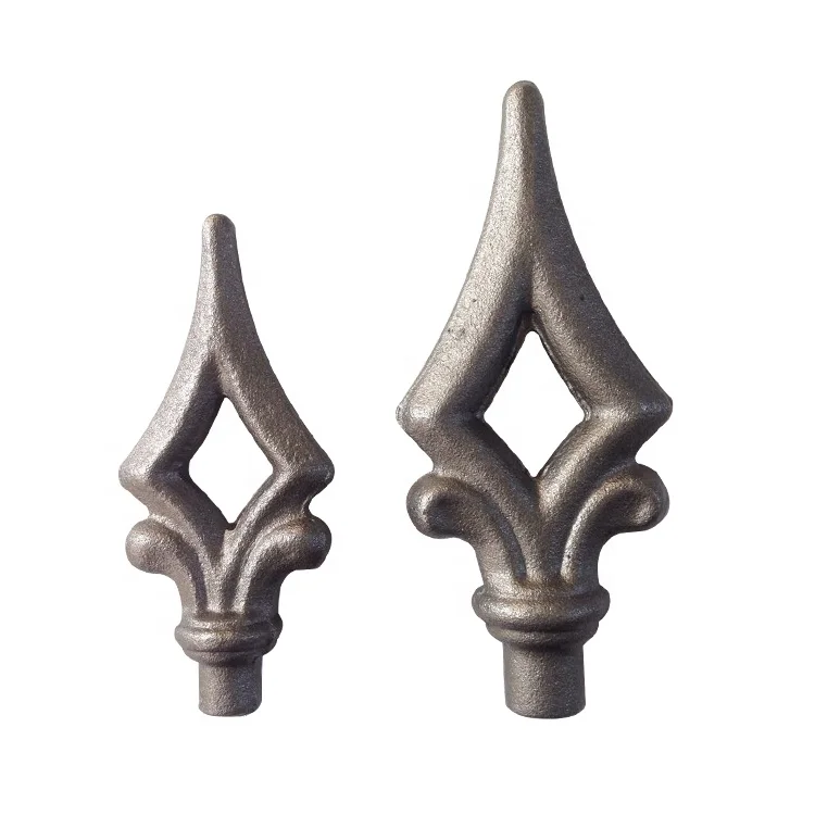 Direct Wholesale Good Quality Wrought Iron Fence Spear Points Wrought Iron  Spears