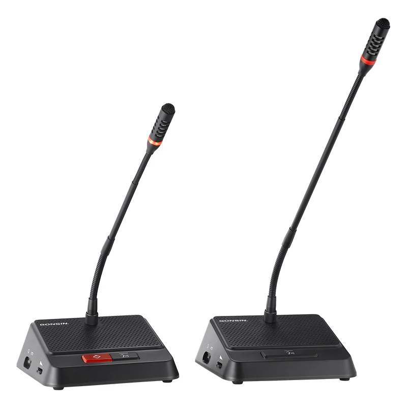 Full function Wired Conference Discussion system with basic recording High quality Conference System