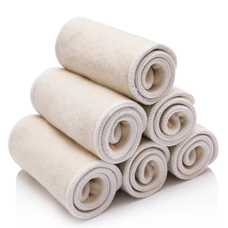 Cheapest price Hemp cotton  washable baby  cloth  nappy liners