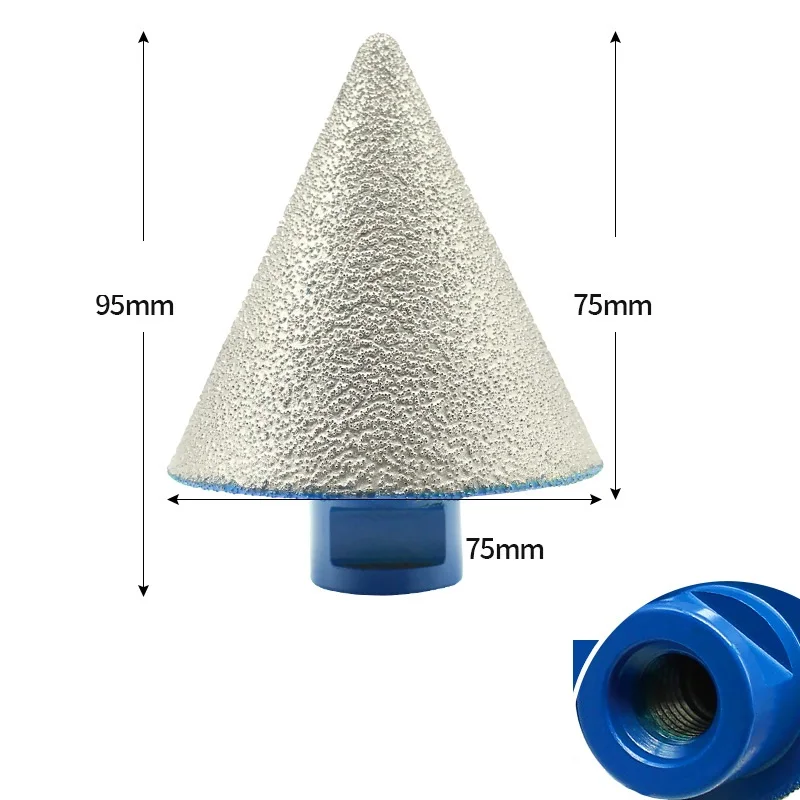 PEX Diamond Beveling Chamfer Ceramic Tile Drill Bits Grinding Wheel Milling Beveling Drill Bit Chamfer Bits
