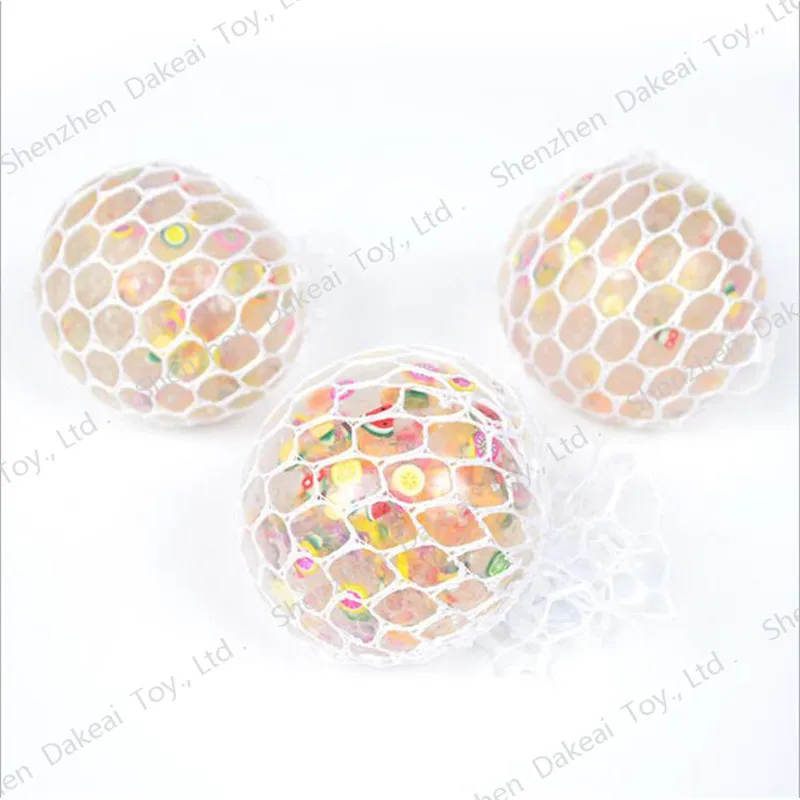 
6cm/7cm Factory Direct Fun and Novel Non-toxic Soft TPR Rubber Squeezing Stress Relief Vent Ball 