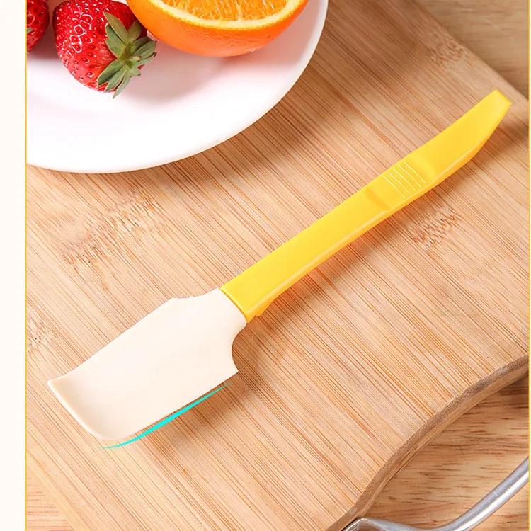 New Coming Non Stick Silicone Stirring Scraper Baking Multifunctional Openable Can Butter Jam Spatula