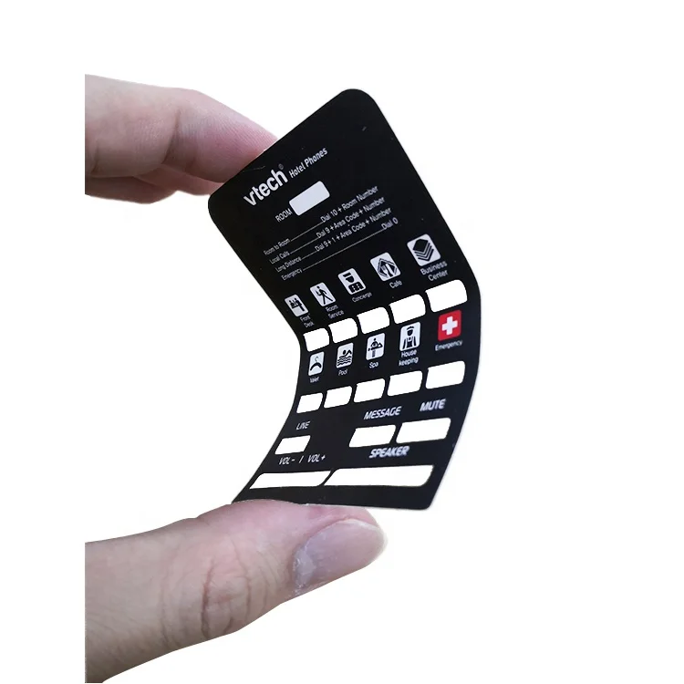 Пластиковая Водонепроницаемая матовая упаковочная этикетка на заказ, панель для ПК, наклейки на шелкографию, рулон для электронных продуктов