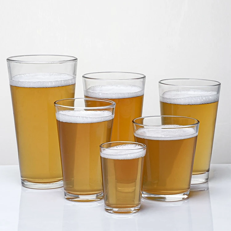 verre a biere drinking glass tumbler cup custom beer pint glass cup/beer glasses