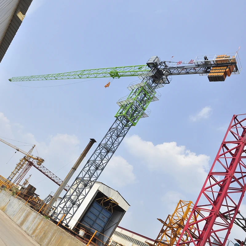 HengQi  Official Construction Machinery QTZ63 5 Ton Mini Topkit Tower Crane With Factory Price
