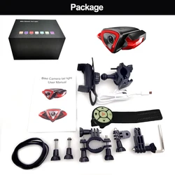 Bicycle accessories BIKE camera with traffic light camera support GPS,WIFI,turn signal and remote