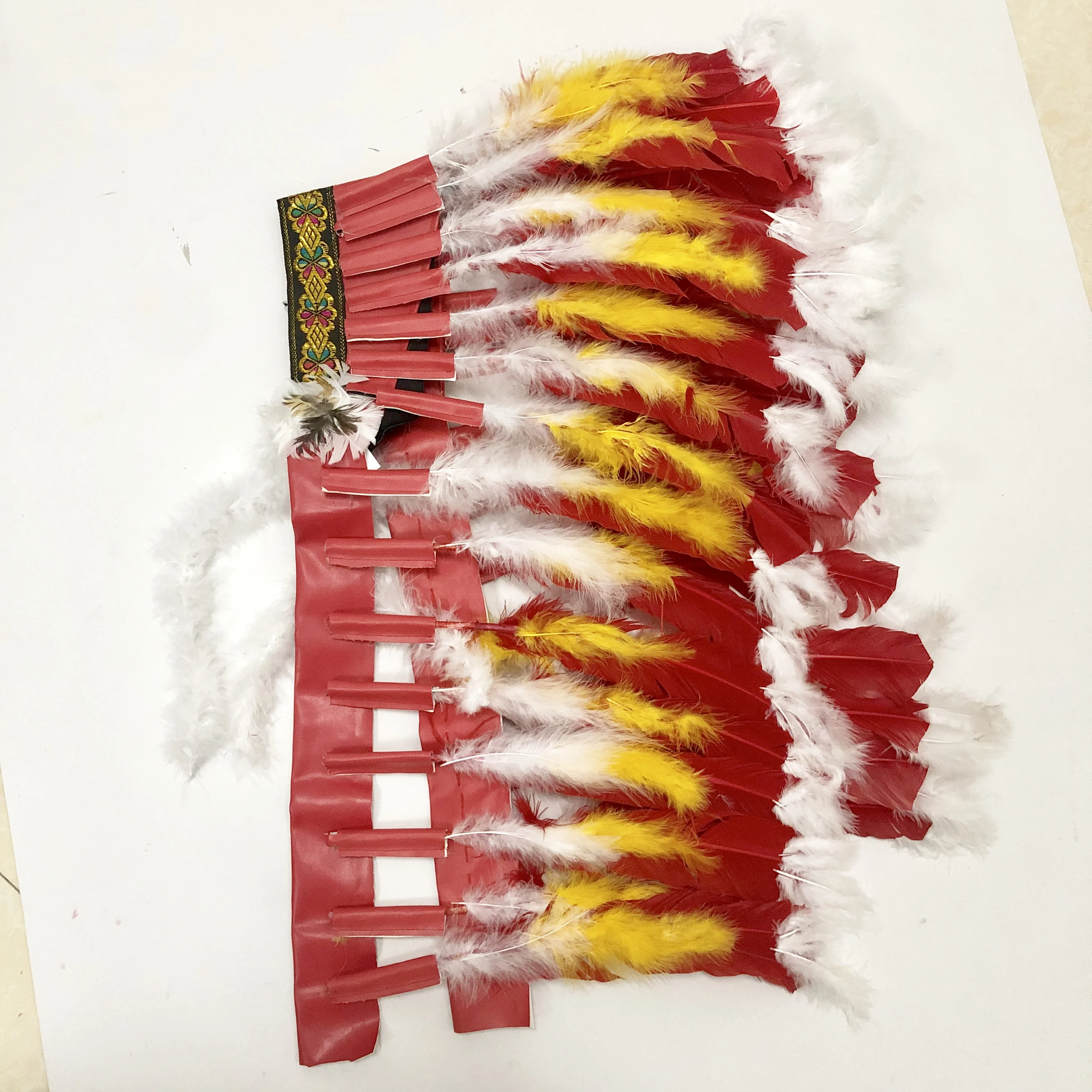 Indian Festival Feather Headdress for Sale Party Festival Celebration Headdress Carnival Headpiece Headgear Halloween