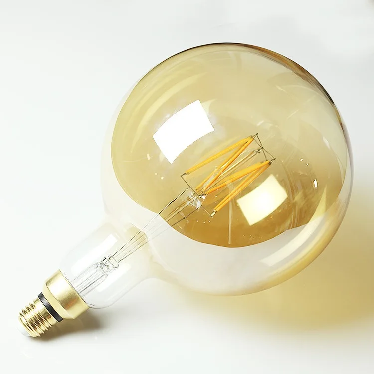 Wholesale G200 8W E27 LED big size decoration globe LED filament dimmable Edison light bulb large vintage led lighting lamp