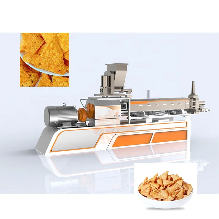 Automatic puffed nacho making machine doritos corn chips machine