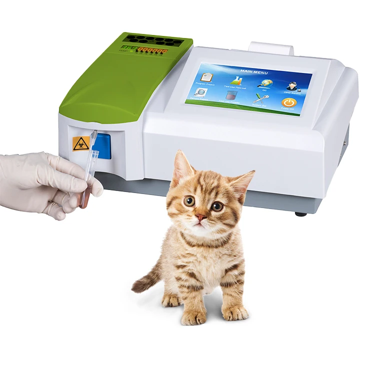 Analytical Instrument Lab Equipment Custom Design Veterinary Semi-Auto Blood Chemistry Analyzer