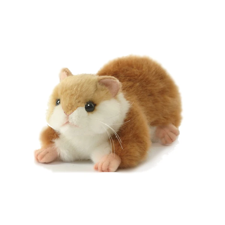 OEM Custom Cartoon Hamster Anime Figure Soft Stuffed Animals Toy Cute PP Business Mascot Souvenirs Children Wholesale Plush Toys
