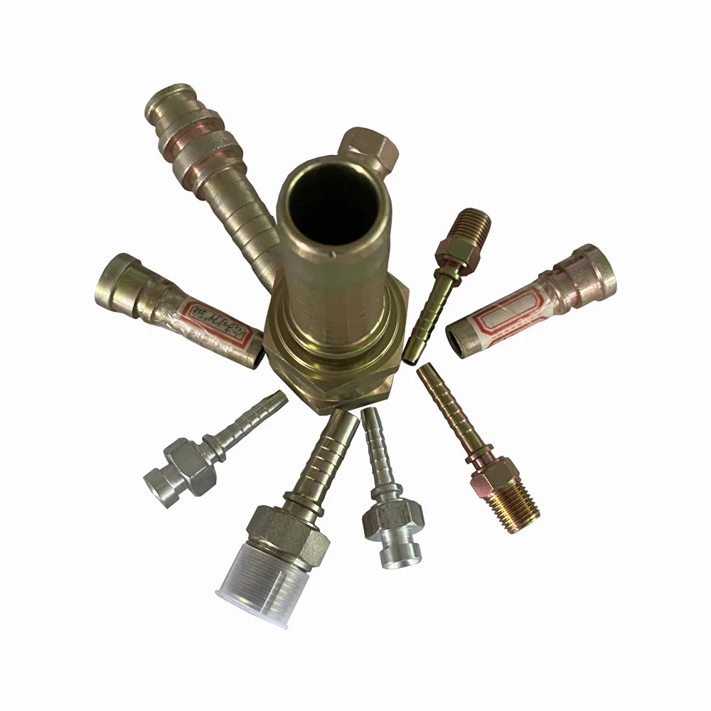 Interlocking Ferrule BSP BSPT JIC ORFS Stainless Steel Hydraulic Hose Fitting Female Metal Banjo Fitting Hydraulic Fitting