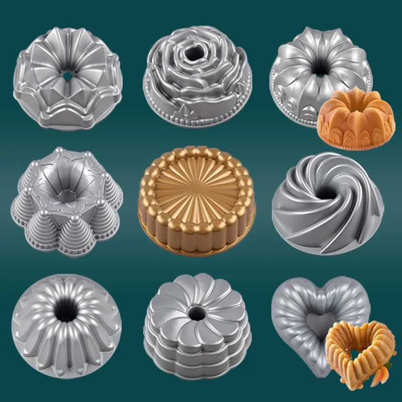 Professional Kitchen Oven Bakeware Non Stick Coating Carbon Steel Various Baking Cake Tools Tray Pan Mould Cake Molds