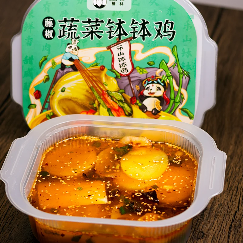Chinese Instant Spicy Hot Pot Snacks Spicy Hot Pot bo bo Chicken with the Best Flavor