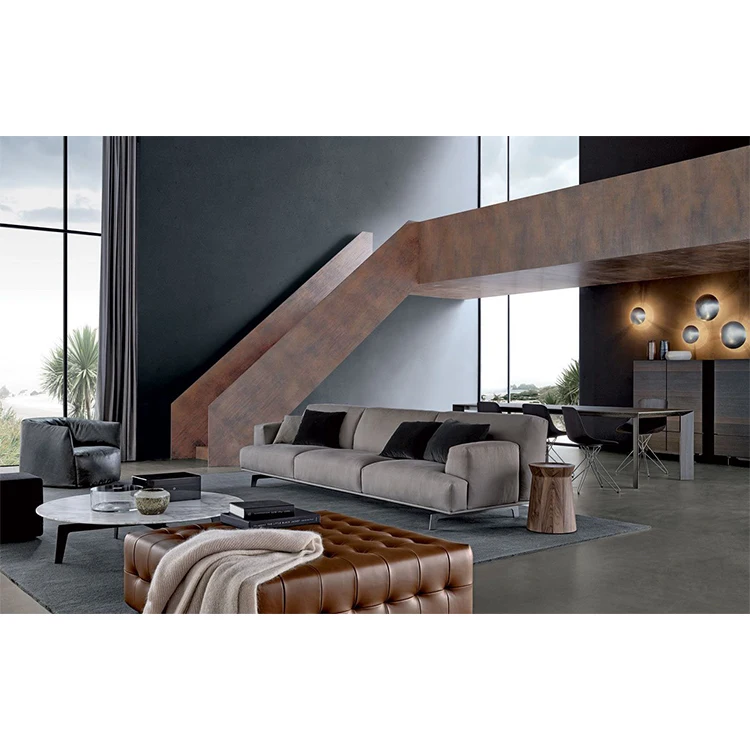 Italian modern living room leisure l shaped corner modular couches luxury hotel modular sectional velvet sofa