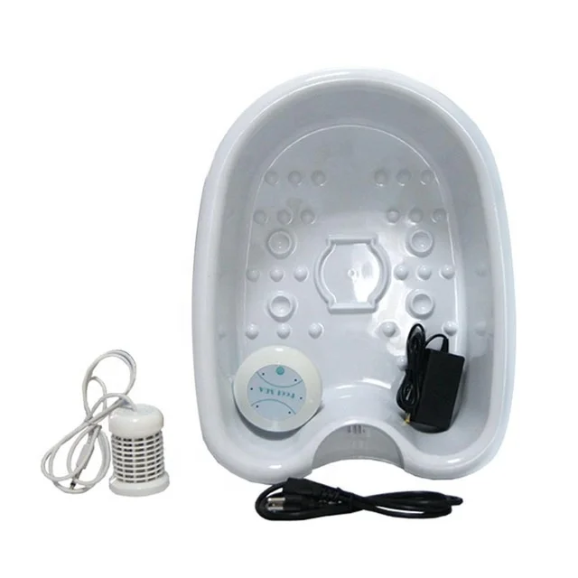 Ionic Detox Foot Bath Machine Personal Ionic Foot Cleanse Ionic Foot Bath SPA Machine for Home Beauty Salon Spa with Basin