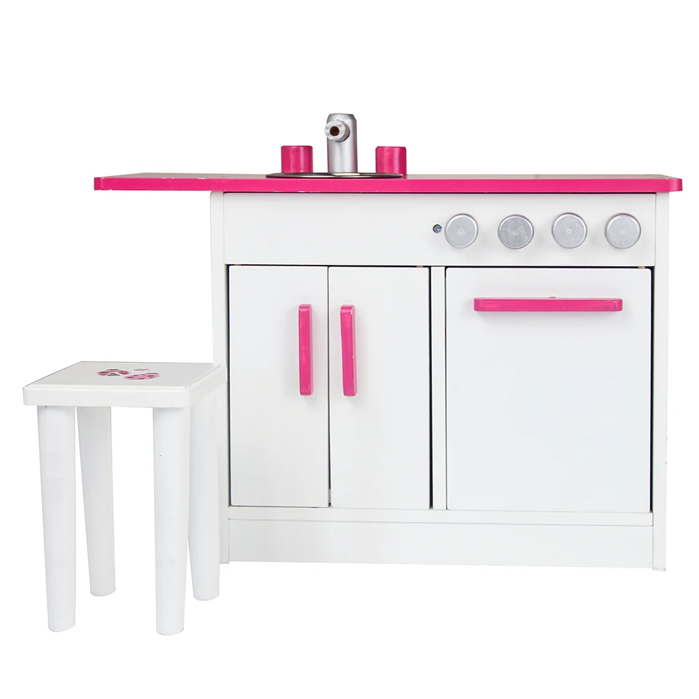 Amazon hot selling simulation kitchen set kitchen stool set With wardrobe Suit