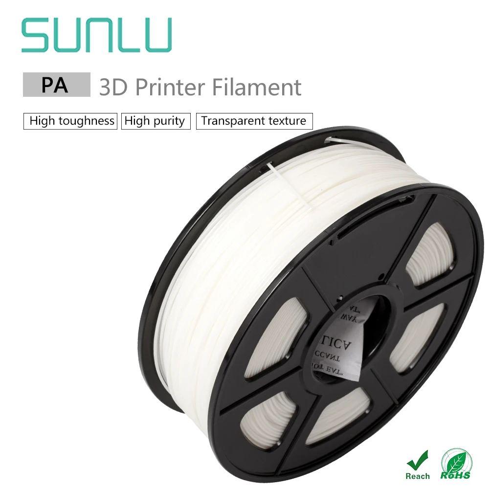 Высокоточный нейлоновый пластиковый наполнитель 3 мм 175 мм 1 кг пла нейлон 175 для продажи