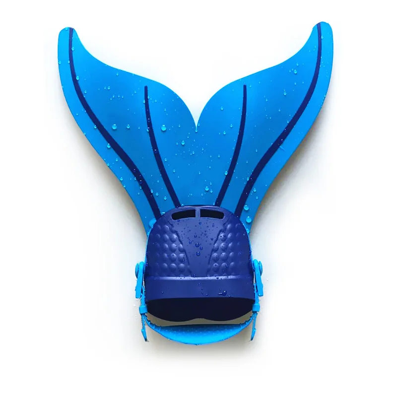 Wholesale Swim Flipper Adjust Kids and Child Swimming Training Fins Mermaid Tail Monofin For Sale