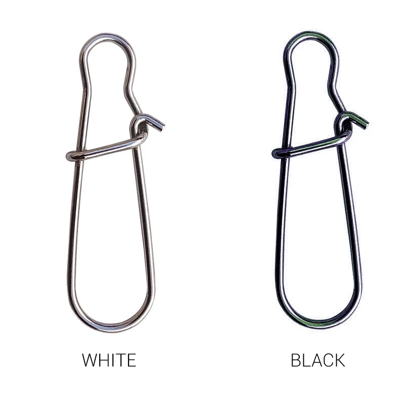 Fishing Duo-lock Snap pin Stainless Steel Nice Snaps Tackle Connector Sea Fishing Duo Lock Snap