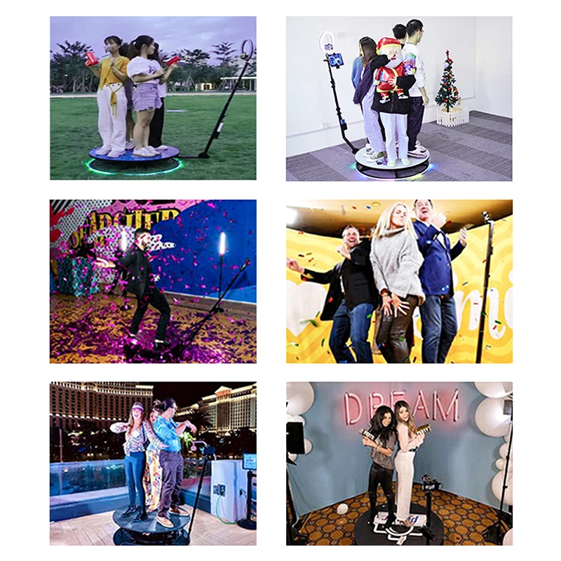 Led mirror glass 360 degree photo booth newest 360 video photo booth infinity 360 photo booth