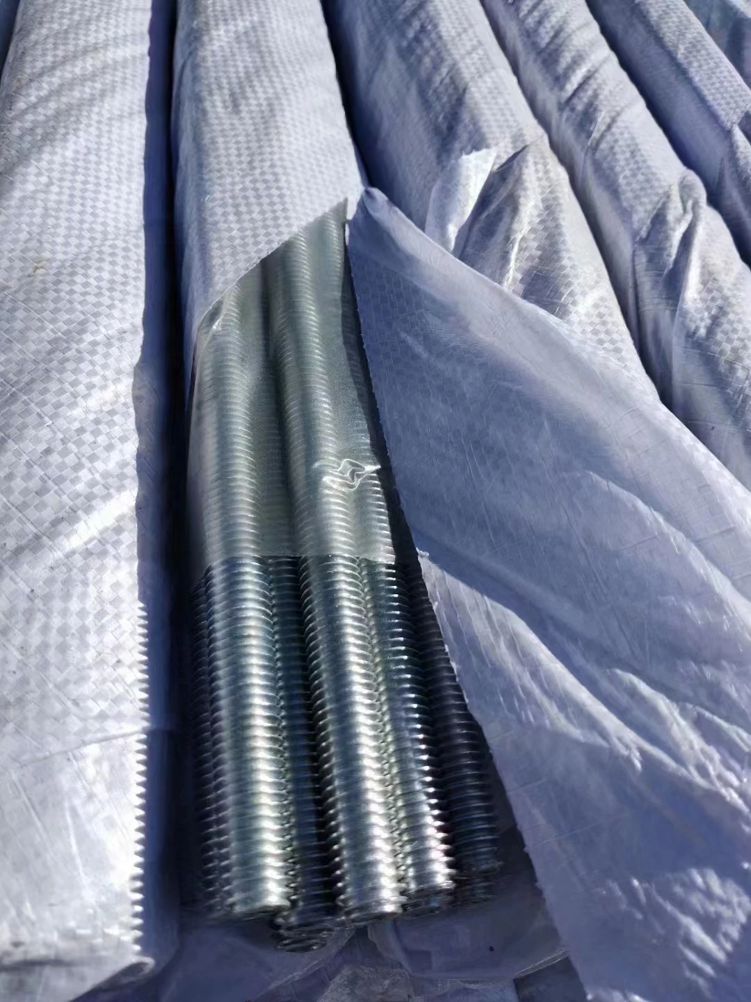 DIN976 ASTM a193 b7 Stud Bolt Grade 10.9 Thread Rod Full thread For Construction Building Black Oxide Threaded Bar