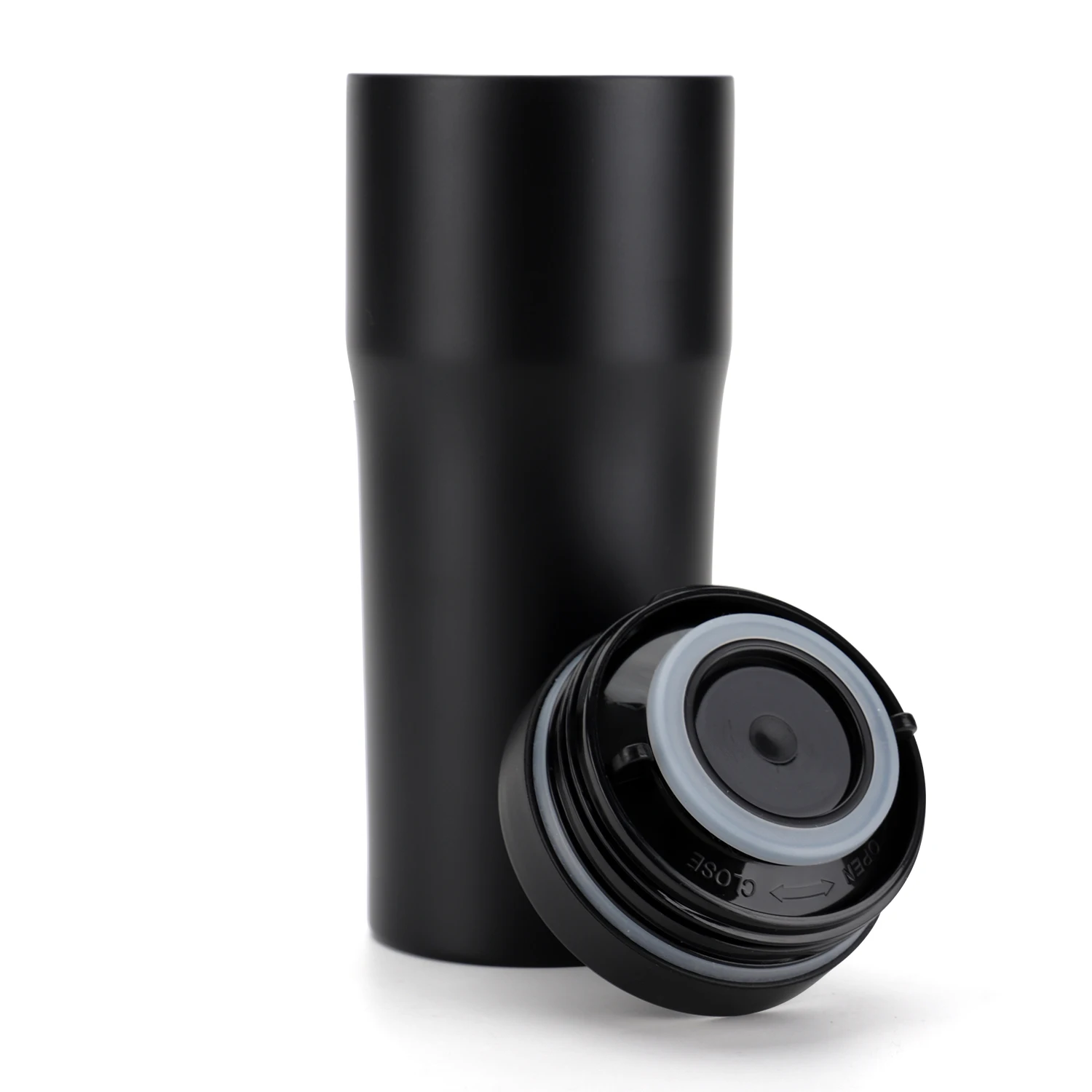 Classic Design 16oz Double Wall Stainless Steel Travel Mugs Vacuum Insulated Custom Coffee Tea Water Cup Metal Tumbler