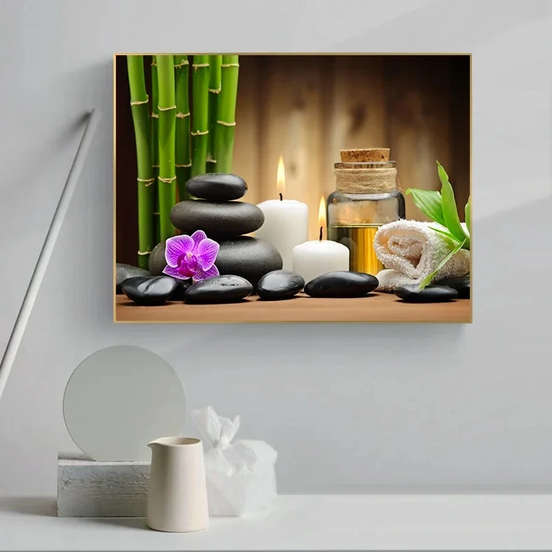 Health SPA Poster Massage Beauty Facial Thai Salon Body Luxury Art Print Pictures Club Home Aesthetic Wall Canvas Painting Decor