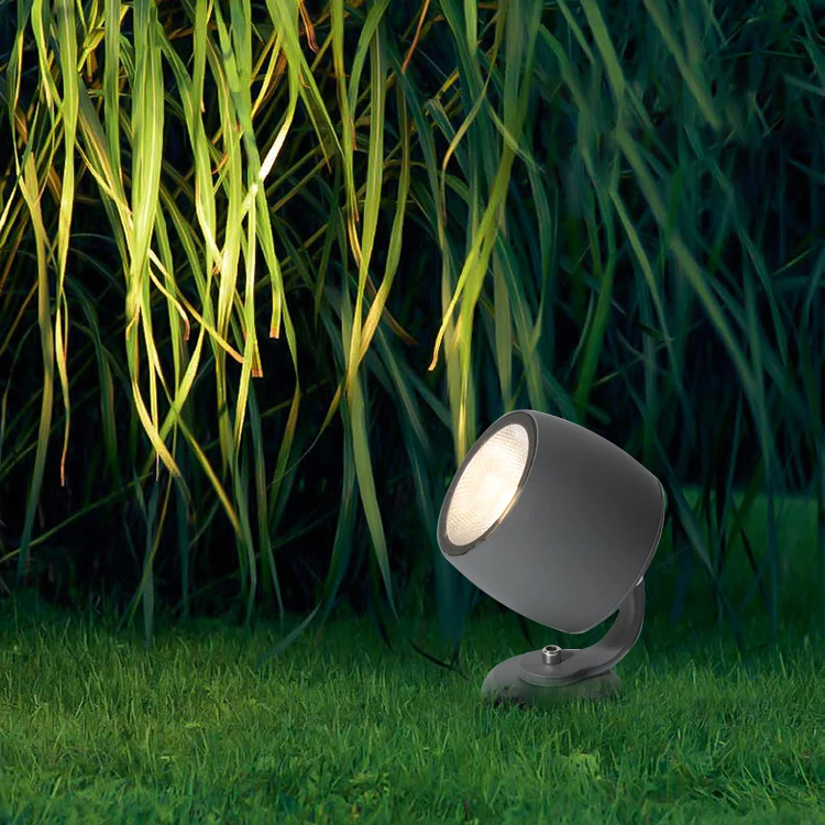 2022 New Arrivals Decorative Outdoor Lawn 10w 20w 30w Ip65 Waterproof Aluminum Glass Led Spotlight Lights