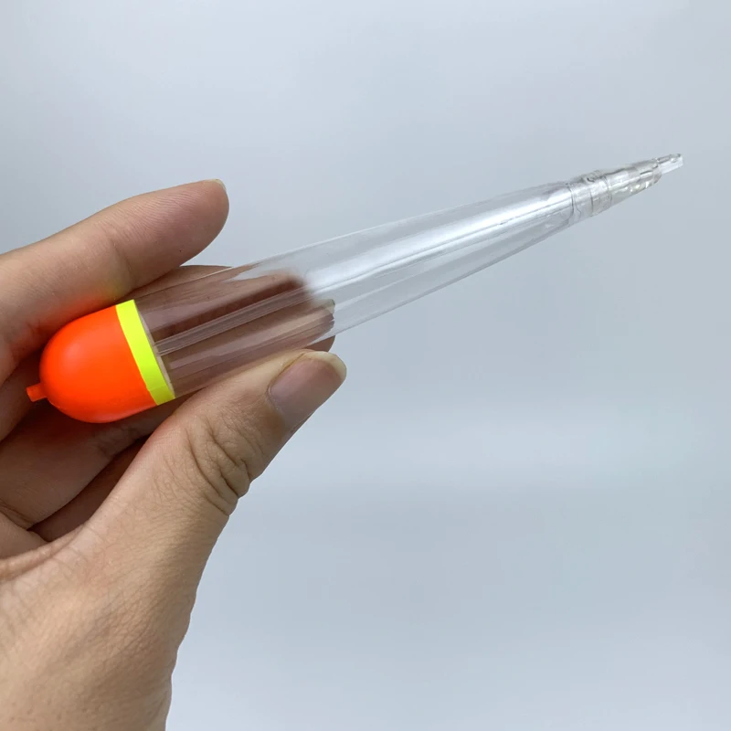 Hot Sale Clear Fishing Bobber Glass PVC Crystal Fishing Float