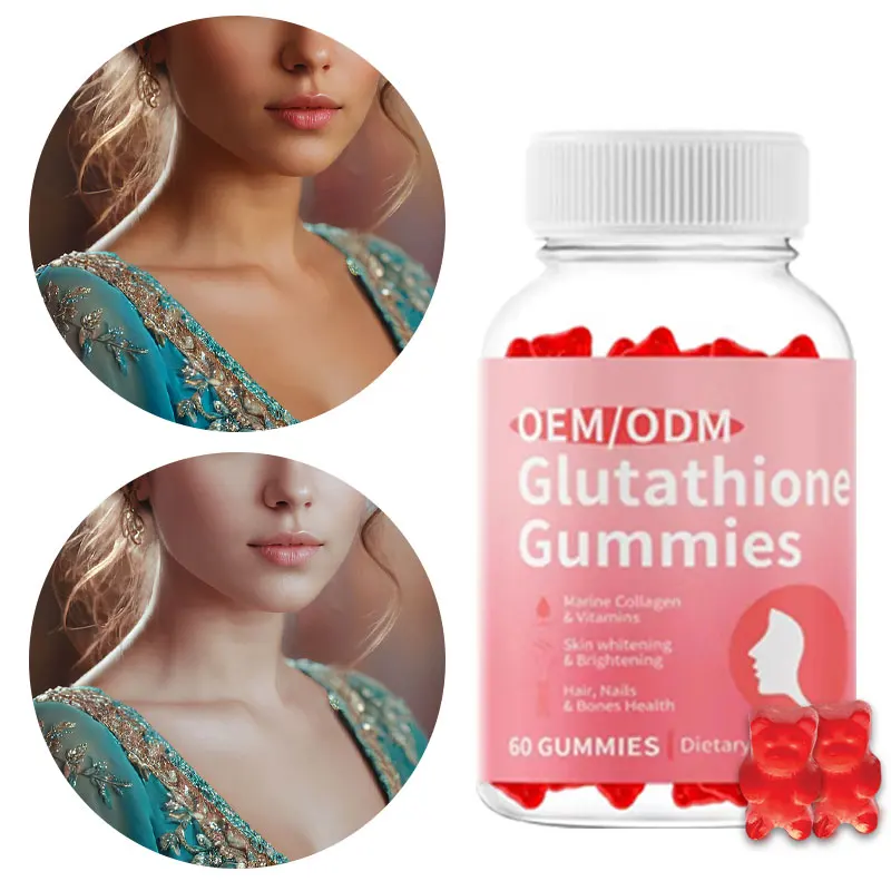 Skin Whitening Soft Candy Special Label Natural Glowing Pill Skin Supplement Anti Aging Whitening Soft Candy