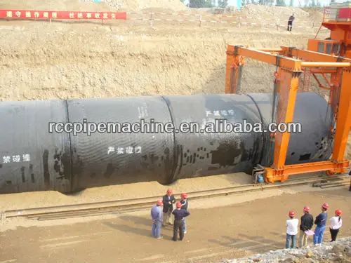 Prestressed Concrete Cylinder Pipe,PCCP pipe Whole Production line600-3600mm