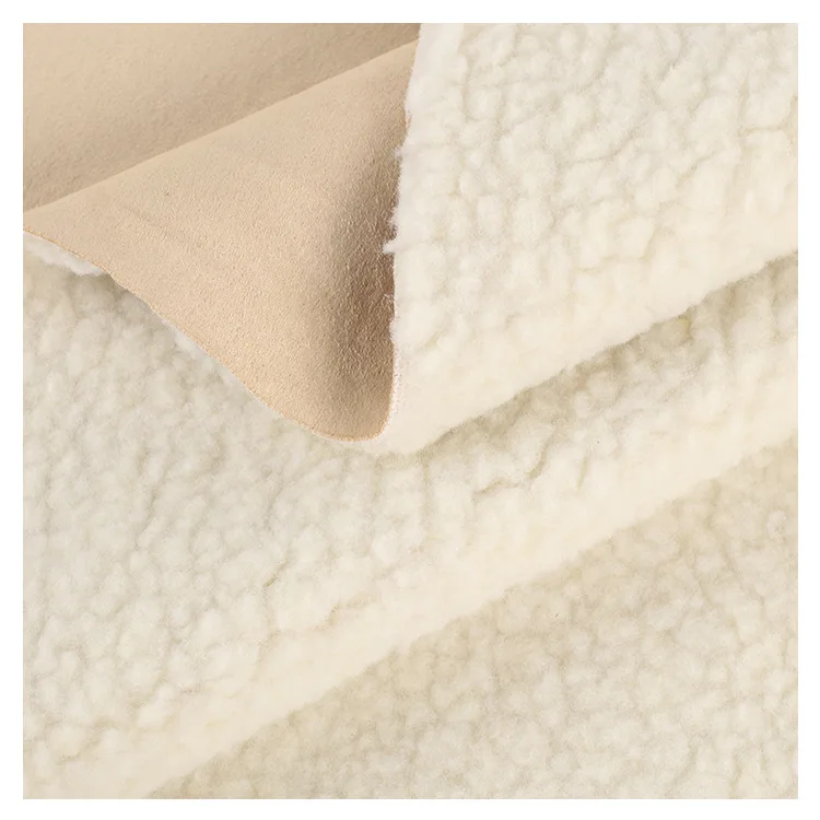 Factory Sell 100% Polyester Fabric Suede Fabric Bonded Sherpa Fabric for Winter