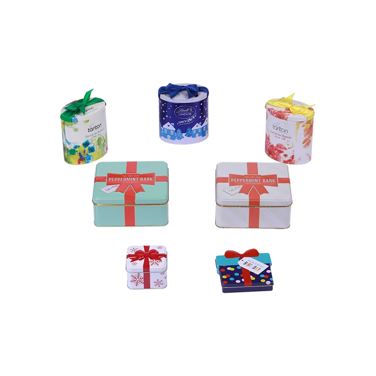 
Hotsale custom printed soap metal packing gift tin box 