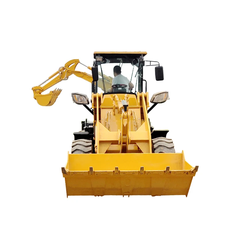  Китайский фронтальный погрузчик экскаватор 4WD на продажу