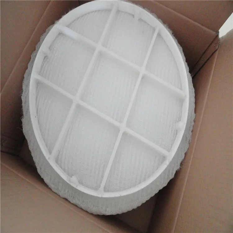 PTFE PVDF SS Monel york mesh 421 distillation column filter pp demister pad