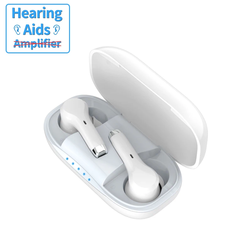 SH-A07 OEM слуховые аппараты перезаряжаемые наушники-вкладыши TWS с дизайнерские Невидимые для взрослых/пожилых Регулируемый Беспроводные наушники с микрофоном и аудиологист звук Am