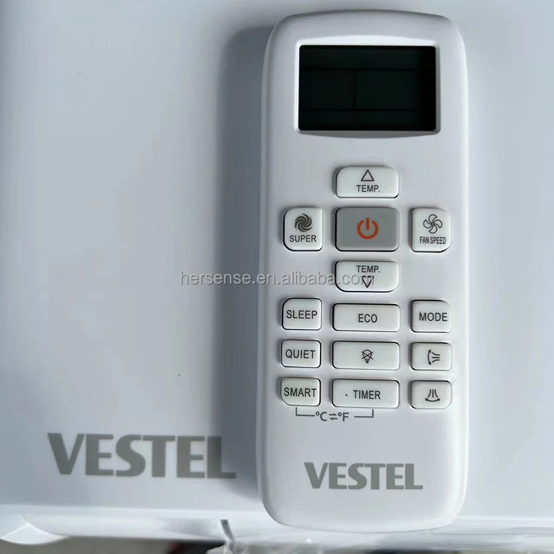 12000BTU  Vestel R32 Cooling and Heating Split Tpye Wall Mounted Gas Hisense Factory Buy Air Conditioner Home Air Conditioner