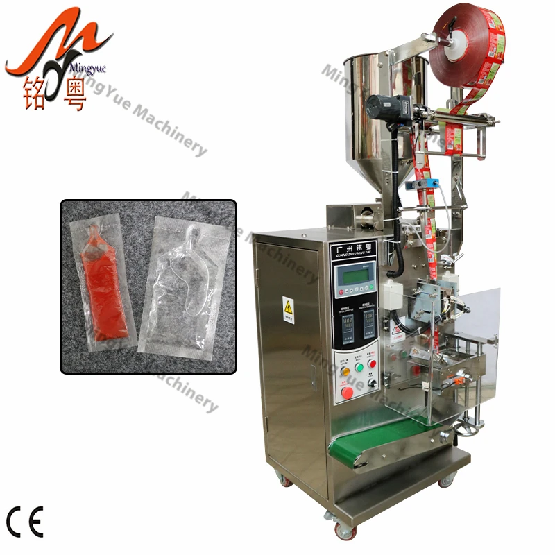 100ml Tahini Paste Sachet Sesame Sauce Packing Machine For Liquid Bagging