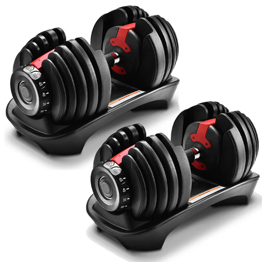 Gym Dumbbell Set Weightlifting Wholesale Fitness Adjustable Dumbbell