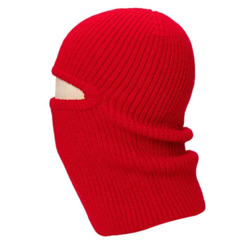 Winter Hats Women Knit Beanie Custom Warm Winter Hat Knit Beanie Ski Masks Neck Gaiter with Ears Covers for Running Outdoor