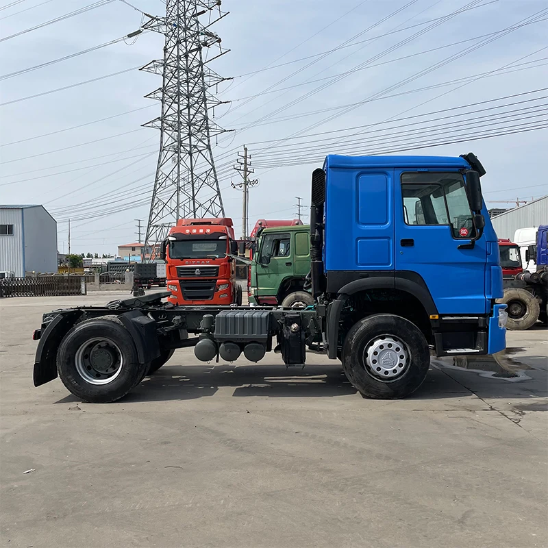 Best price Sinotruk 4x2 Heavy Duty Trailer Truck 6W heeler 380HP 20Tons Tractor Head Truck For Sale