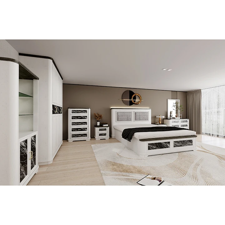 Modern Space-saving Home Office Versatile 3 Layer Display Storage Rack MDF Wooden Book Shelf Bookcase